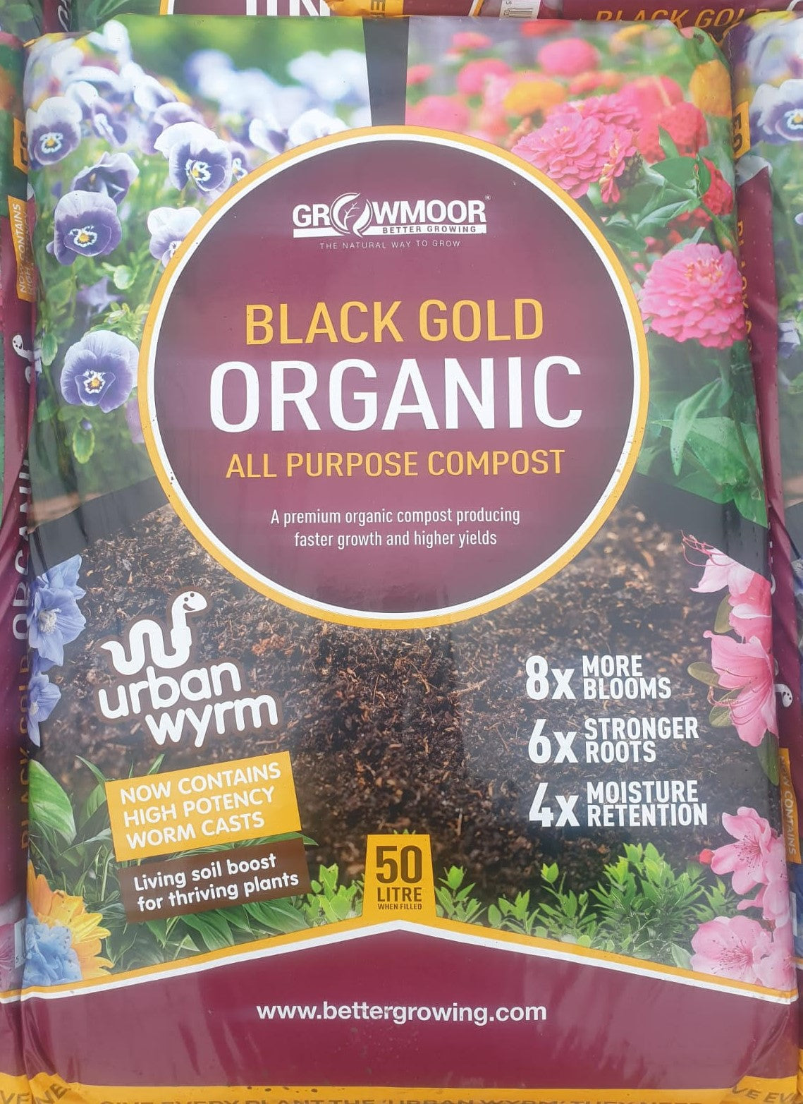 Black Gold Organic Compost 50L