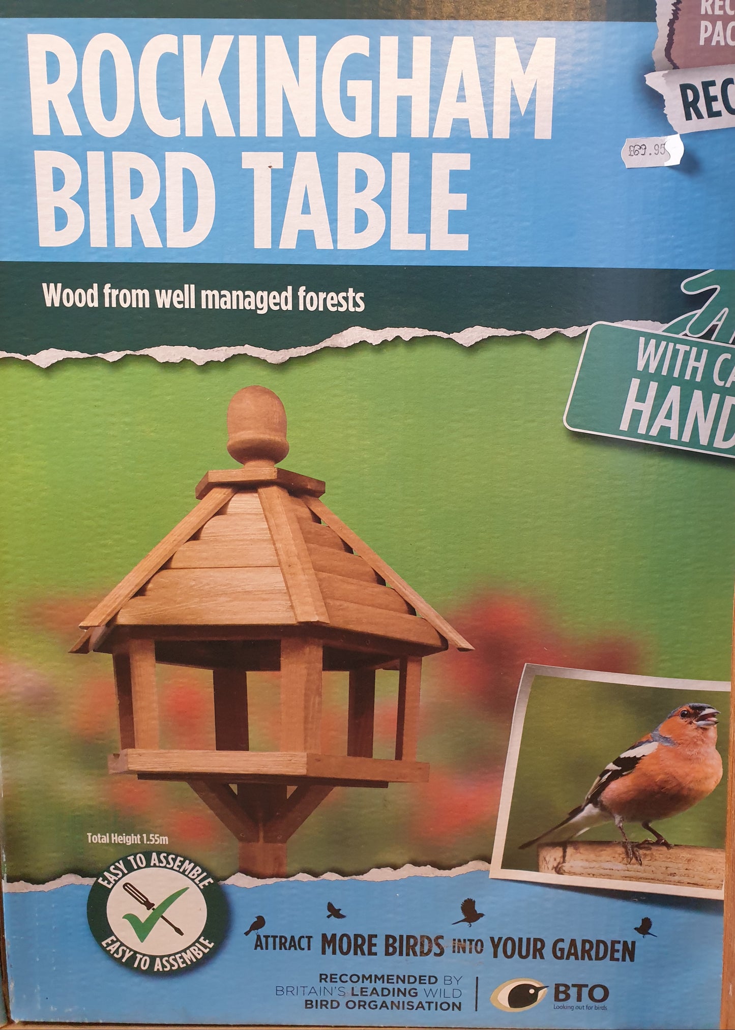 Gardman Rockingham Bird Table