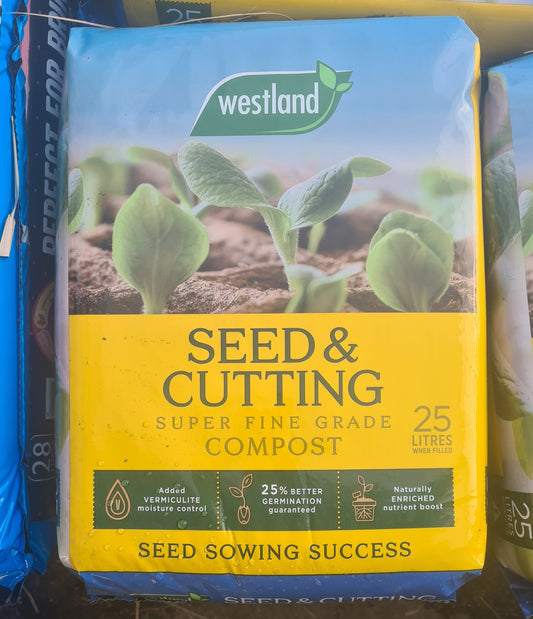 Westland Seed and Cutting Compost 25L