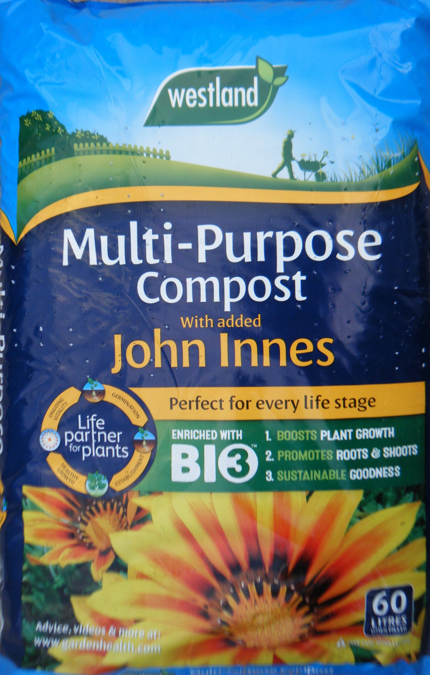 Multi Purpose Compost with added John Innes (50L) Peat Free